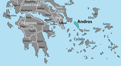 Andros, Griechenland